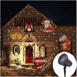 Proiettore Luci Natalizie In Movimento.Interno Esterno Natale Led In Movimento Luce Proiettore Laser Giardino Festa Ebay