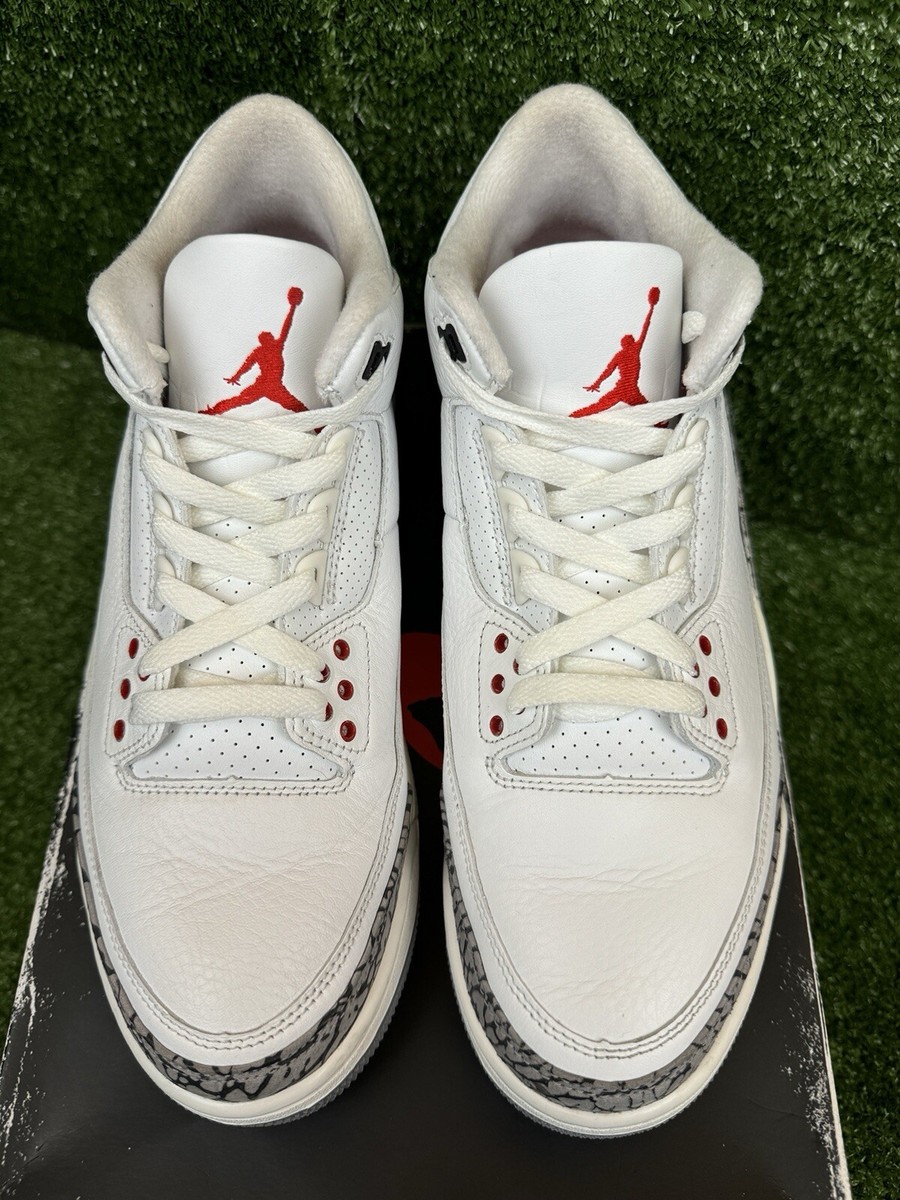 Nike Air Jordan 3 Retro White Cement Reimagined Size 10 Nike Air Jordan 3 Retro White Cement Reimagined Size 10