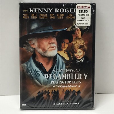 The Gambler V 5 - Playing For Keeps 3 Hour 2 Part Mini-Series NEW DVD