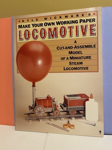 Make Your Own Working Paper Steam Locomotive Train Craft Model Kit | eBay