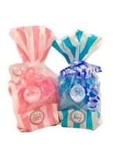  2 Baby Shower Bath Salt Gift Bags Choose Your Scents / Colors / Bag Type 