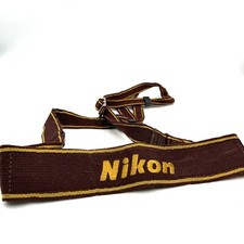  NEAR MINT Nikon AN-6W Wide Neck Strap 1.77in with metal buckle For F3 JAPAN