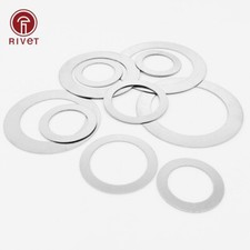 10/50X M2-M40 Stainless Steel Ultra Thin Flat Washer Ultrathin Shim Plain Gasket