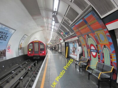 Foto 6x4 Marble Arch U-Bahnhof - Bahnsteig Westbound (2) Westminster S c2015