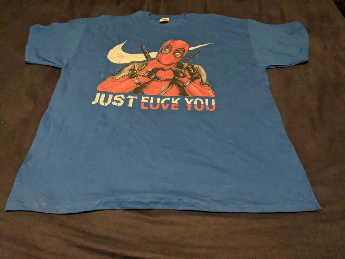 Deadpool t top shirt nike