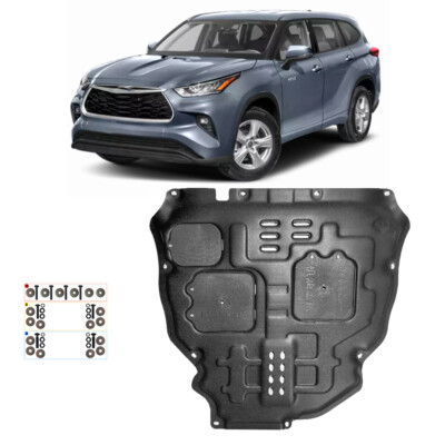 Engine Splash Guard For Toyota Highlander 2020-2024 Under Engine Shield ...