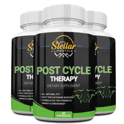 3 Bottles Post Cycle Therapy by My Stellar Lifestyle - 60 Capsules x3