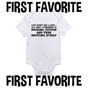 last night was a blur onesie