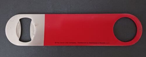 Abridor de botellas plano Coca Cola de 7" de largo con logotipo - Imagen 3 de 6