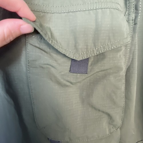 Eddie Bauer Travex Voyager Utility Jacket Men's Sz Large Tall Ripstop Outdoor - Picture 2 of 16