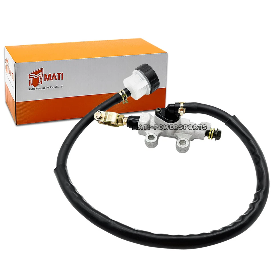 Cilindro maestro de freno trasero para Yamaha Wolverine 350 YFM350FX Kodiak 400 YFM400 Foto 2 de 4