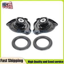 Set of 4 New Front Upper Shock Strut Mount Mounts + Bearings For Porsche 911 996