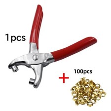 1set Portable Cloth Leather Hole Punch Pliers Set for DIY Crafts