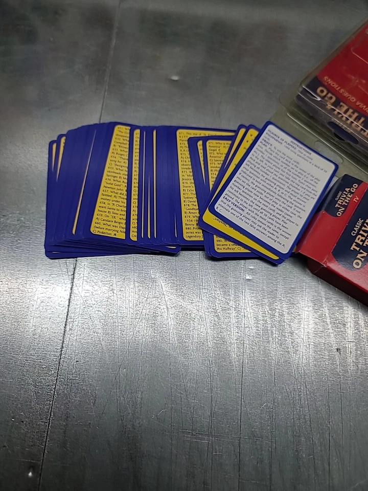 2005 Fundex Games 'Trivia on the Go' Kids Adults Travel Car Trip Ride - Image 4 of 4