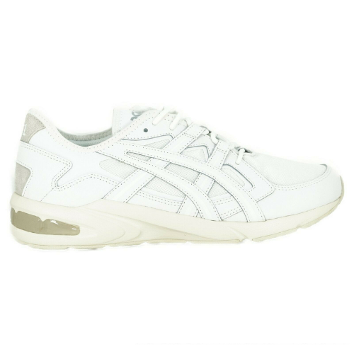 asics white leather trainers