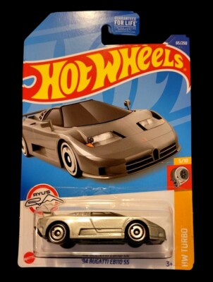 Hot Wheels 2023 card error...94' Bugatti EB110 SS...double back card...unOpened