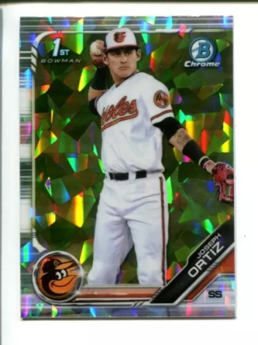 2019 Bowman Chrome Draft Sapphire Edition #BDC-23  Joseph Ortiz ⚾ 1st