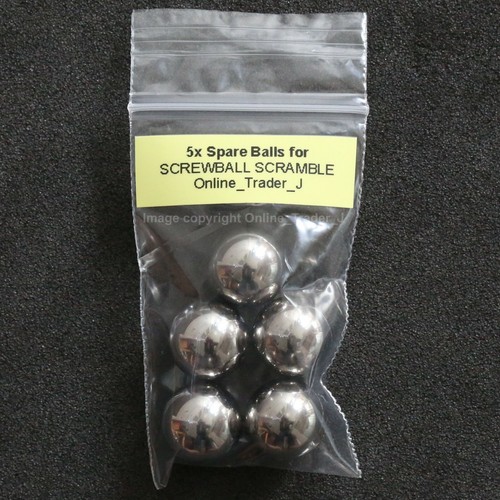 Replacement Spare Balls Ball Bearings for SCREWBALL SCRAMBLE Choose
