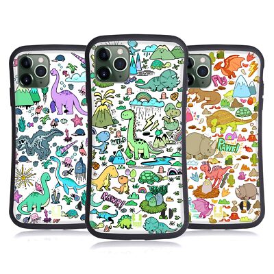 HEAD CASE DESIGNS PREHISTORIC PATTERNS HYBRID HÜLLE FÜR APPLE iPhones HANDYS
