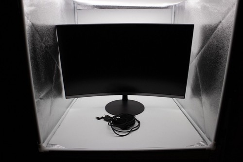 Samsung C27T550FDU 27 Zoll Full HD VA LCD Curved Monitor - Bild 6 von 6