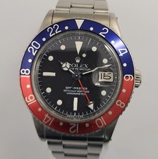 Rolex GMT-Master Ref. 6542 Stahl/Oysterband Vintage Herrenuhr aus 1958