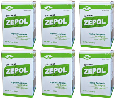 ZEPOL DEAL Analgesic Ointment Muscle Ache Joint Pain Backache Sprain Strain 