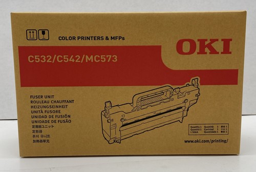 New OEM - Okidata OKI Fuser Unit 120V C532 C542 MC573 46358501 60K Page Yield - 第 1/2 張圖片