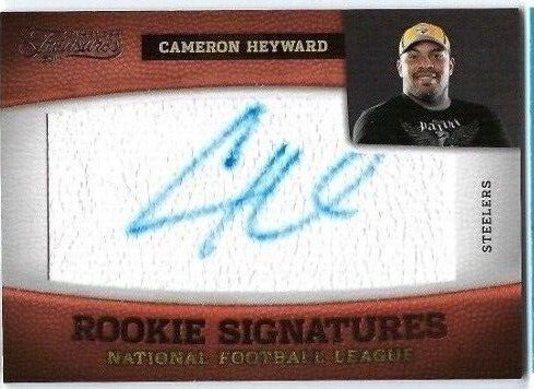 Authenticated Autographed Football Cards Bowman, Sage, Upper Deck, Fleer (C) - Picture 101 of 116