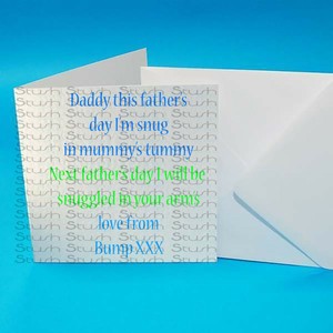 father's day from unborn baby