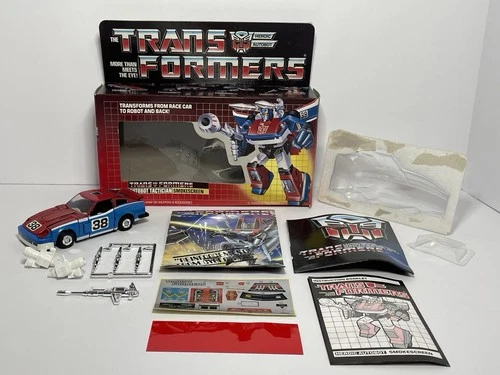 Vintage G1 Transformers Smokescreen Figure 1985 Hasbro Complete