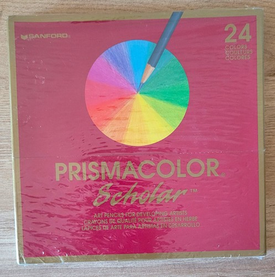 #ad #ad Vintage 1997 SANFORD Prismacolor Scholar Art Pencils Set of 24 PS324 $45.21
