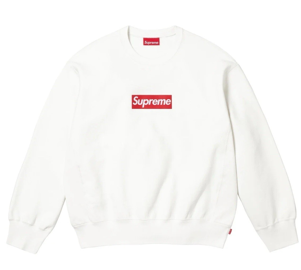 トップス Supreme Washed Box Logo Crewneck XL Supreme Washed Box Logo Crewneck Black Men's - SS25 - US