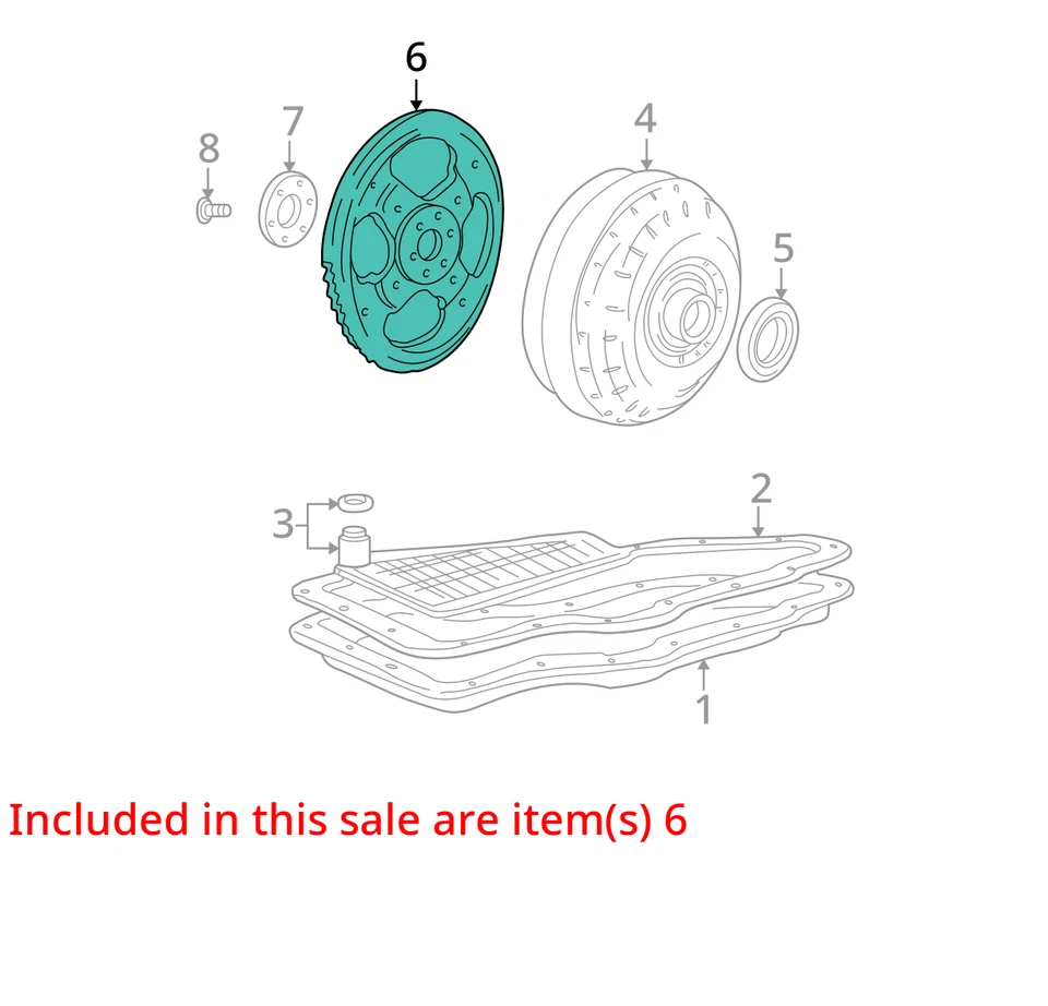 1995-2007 Ford Taurus Transmission Flywheel Flexplate R61MO - Image 3 of 4