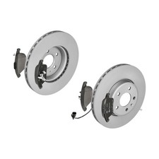 ATE Bremsscheiben + Bremsbelagsatz Vorne 314 mm für Audi A4 Avant A5 Cabrio Set