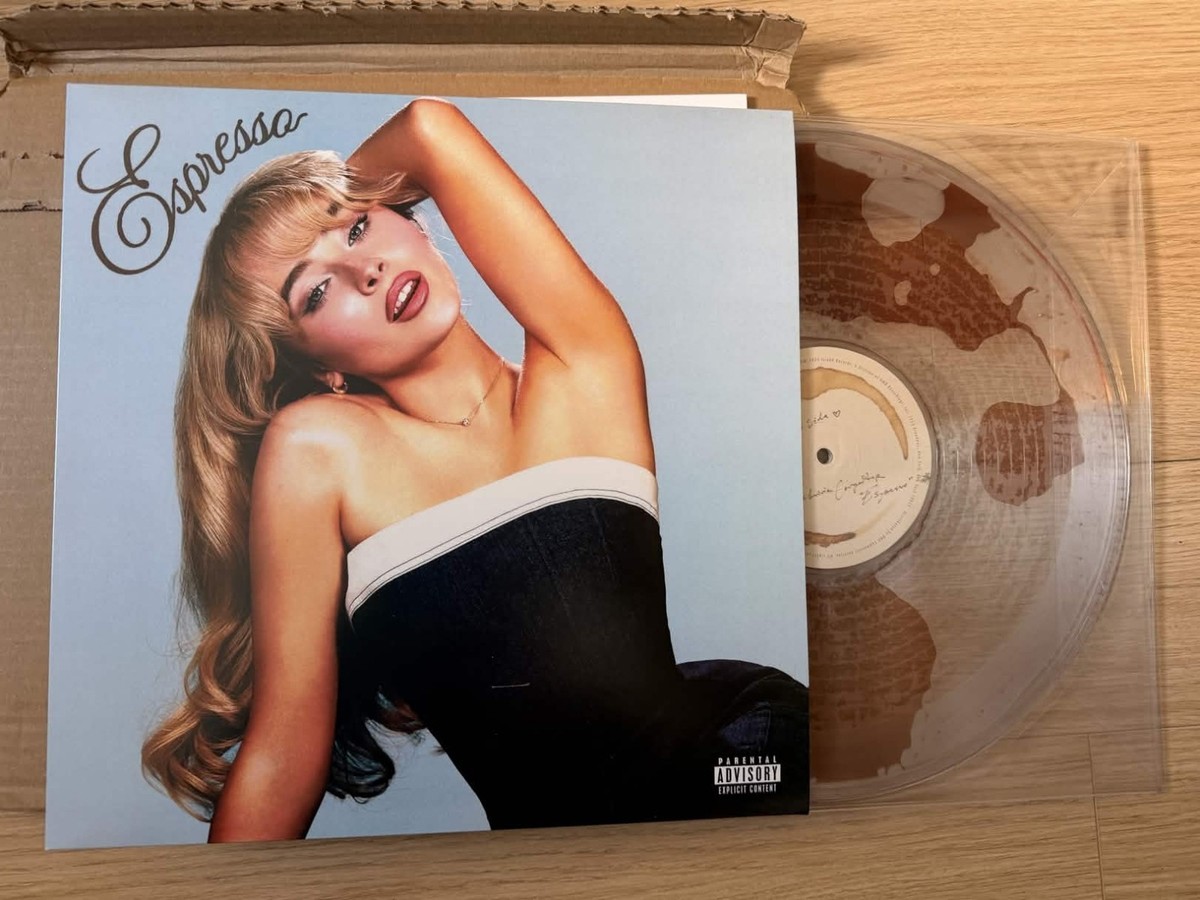サブリナ・カーペンター Espresso アナログ盤 Blood Record Sabrina Carpenter Espresso Blood Records 12”Vinyl Single Liquid