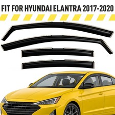 Side Window Deflectors Rain Guards for 2017-2020 Hyundai Elantra Sedan