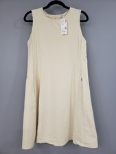 NEW Uniqlo Ultra Stretch Sleeveless Mini Dress YELLOW Size: MEDIUM