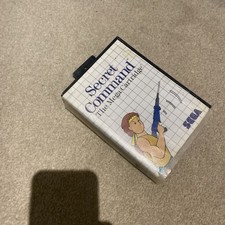 SECRET COMMAND Sega Master System UK / EUROPEAN PAL Complete Game Mastersystem
