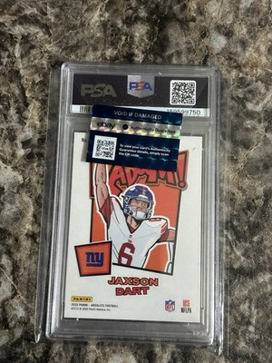 2025 Panini Absolute - Kaboom! Vertical Jaxson Dart #32 (RC) for