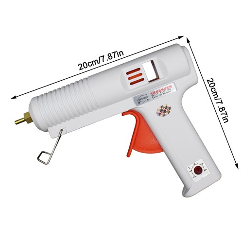 Hot Melt Glue Gun 120W Professional set Adjustable Temperature + Glue Sticks - Picture 6 of 11