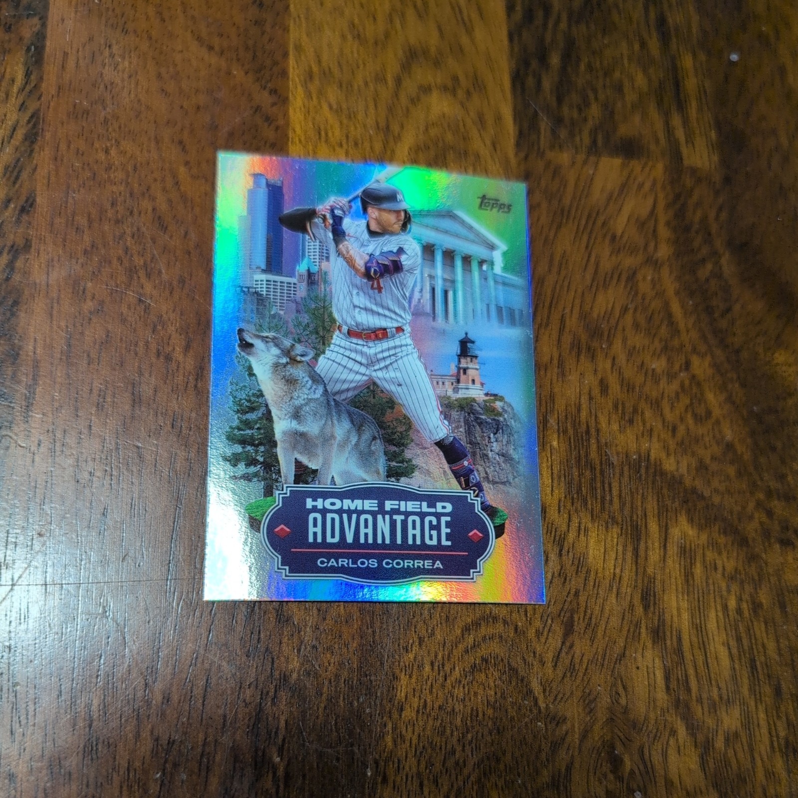 2023 Topps Update CARLOS CORREA Home Field Advantage #HA-25 Minnesota Twins 🔥