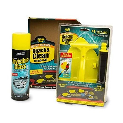 Invisible Glass 99031 Reach and Clean Tool Combo Kit with Windshield Aerosol