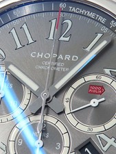CHOPARD Mille Miglia Chronograph 168511-3002 Silver Men's Used Watch #2109 6
