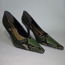 J.Renee Snakeskin Pattern Heels Size 7.5M