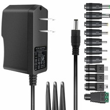 Universal 5V 2A ac Adapter Power Supply with 11 DC Plug Tips AC to DC5V 1.5A ...