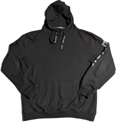 BLVCK Paris Hoodie Mens XL Black Pullover French Terry Streetwear Sweatshirt