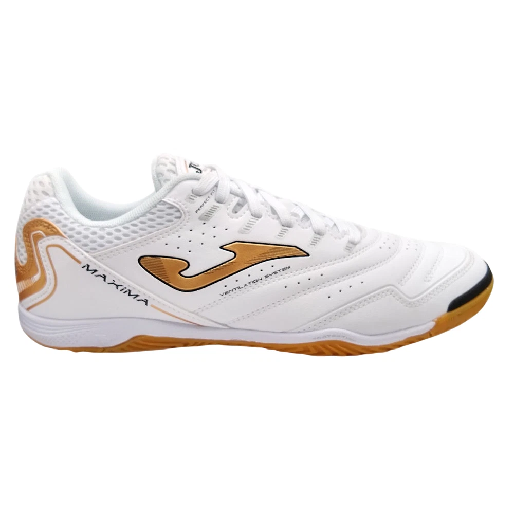 Chaussures De Foot En Salle Joma FS Reactive 2502 – Indoor Futsal – Cuir Blanc