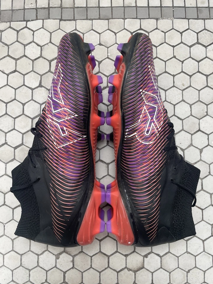 彪马 Future 8 Pro FG/AG 防滑鞋足球男式 9 Futbol 紫色 — 第 4/4 张图片