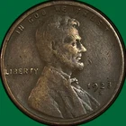 1923-S Lincoln Wheat Cent Fine F Coin #34326