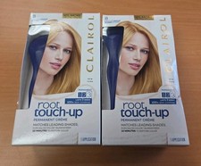  2 Pack Clairol Root Touch-Up 8 Medium Blonde - 1 Application Per Pack.